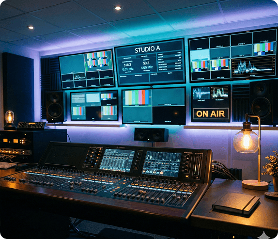 Broadcast & Production - รายละเอียด